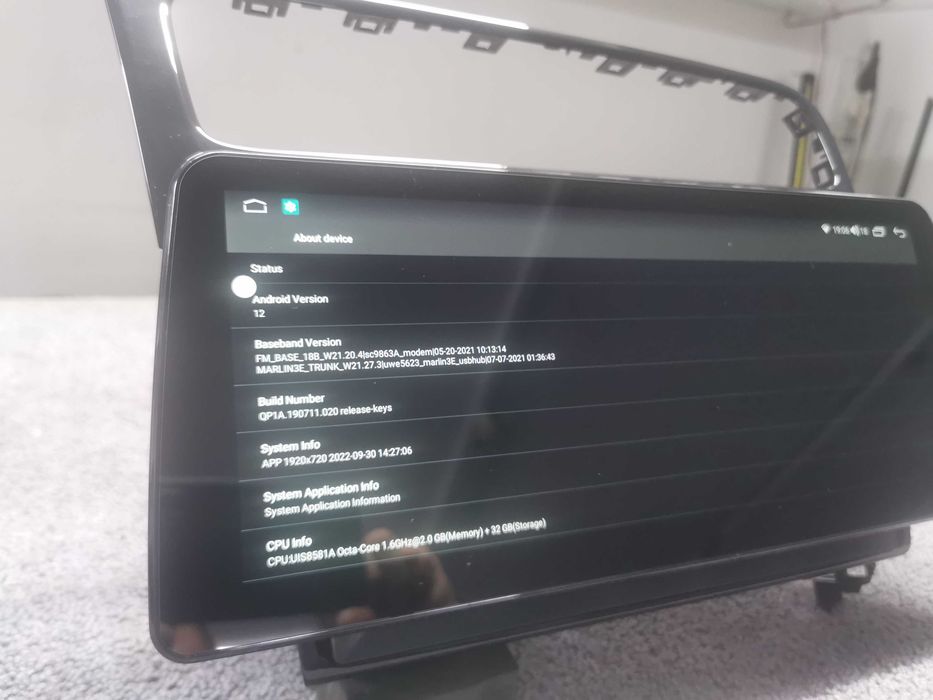 Navigatie Android Vw Golf 7 octacore 12,3inch