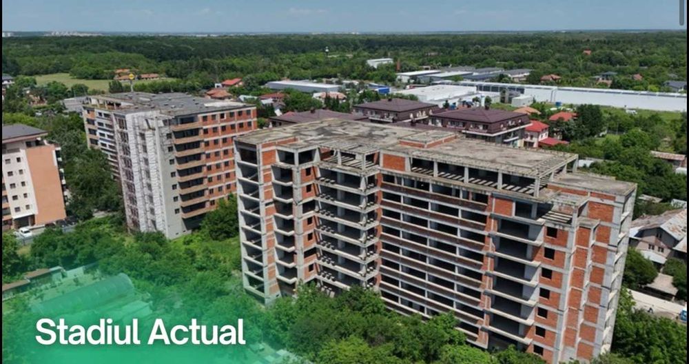 Bloc G2 cu structura finalizata - zona Voluntari, Ilfov