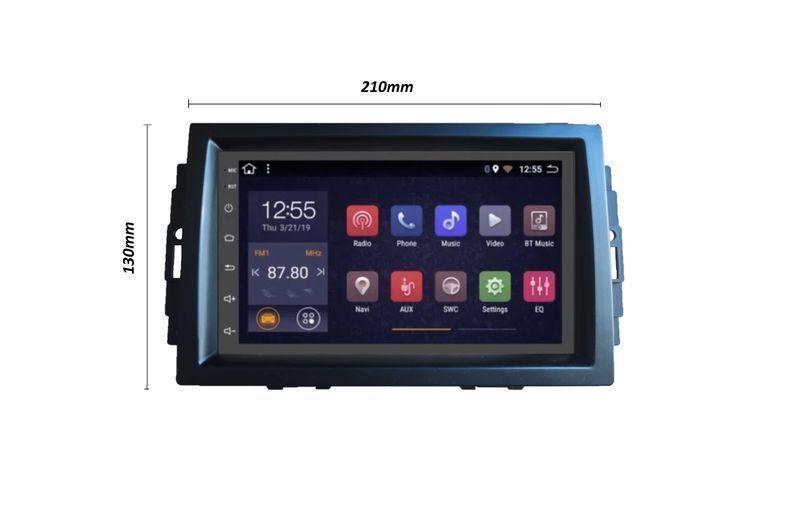 Chrysler Cruiser,Jeep GrandCherokee,Compass7"андроид навигация,R2+9122