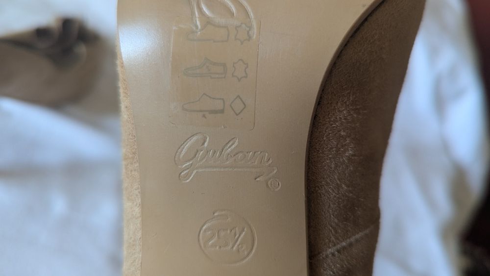 Pantofi Guban nr 38,5 piele