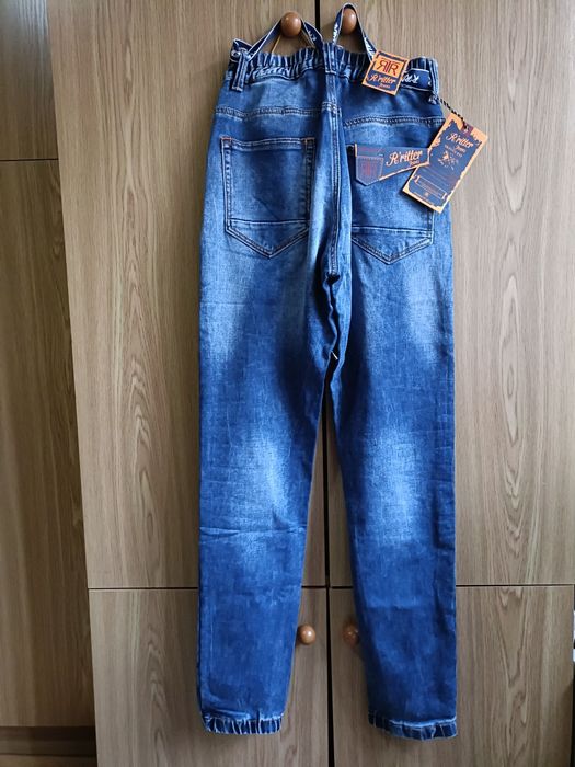 Blugi, joggers bleumarin