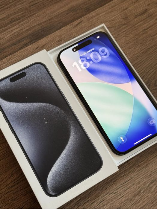 iphone 15 pro в идеальном состояний