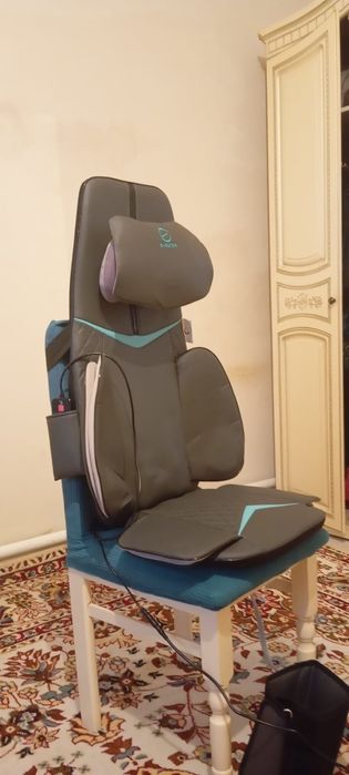 Массажное кресло накидка.