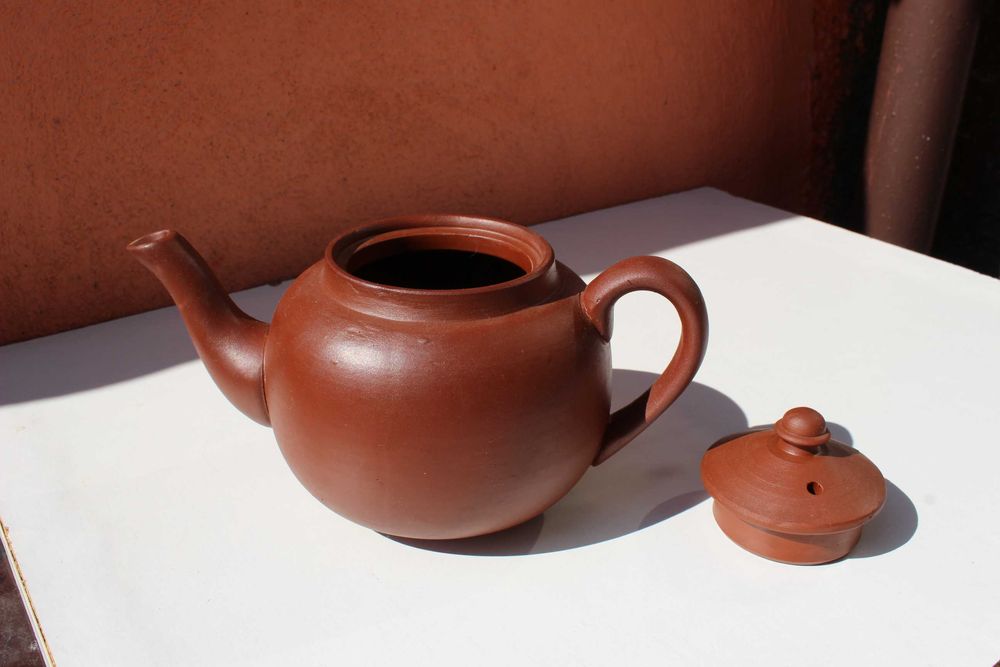 Set 6 persoane ceramic YIXING, CHINA, mijloc secol 20