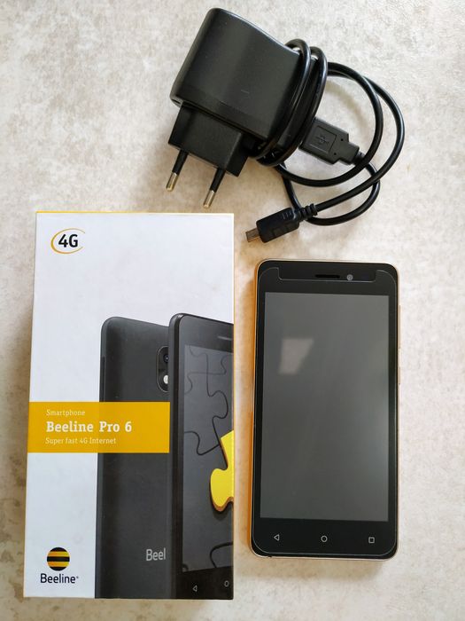Продаю сотовый телефон Beeline Pro 6, 2Sim карты