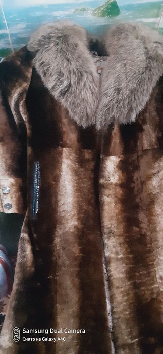 Шуба Натуралка Мутон