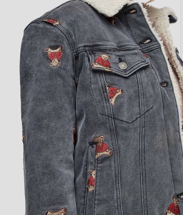 Дънково шерпа яке Guess