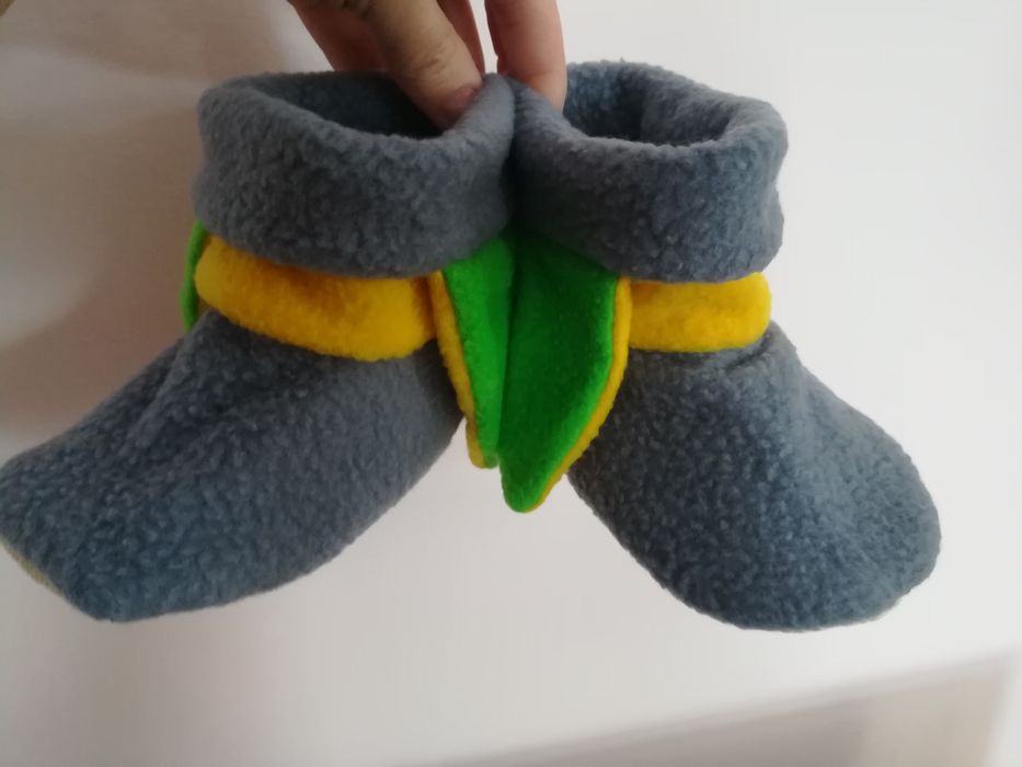 Текстильные домашние угги