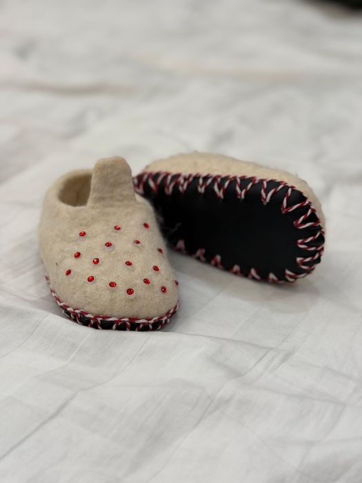 Войлочные тапочки