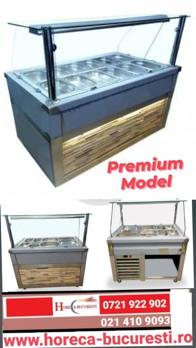 Vitrine CALDE / Vitrine RECI / Autoservire LINIE /Vitrine BAIN MARIE /