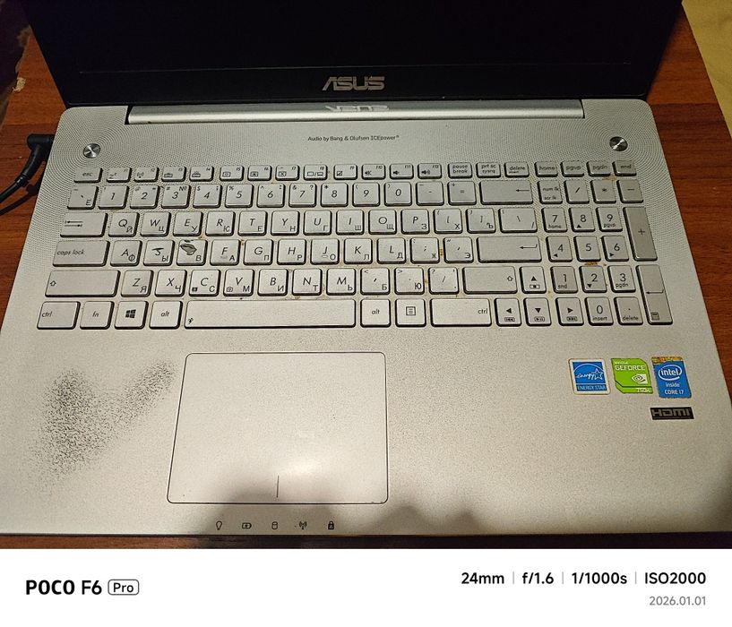 Asus N550J 512/8