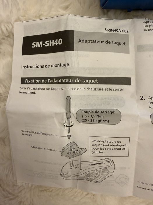 Adaptor pentru montaj placute MTB pe pantofi Shimano