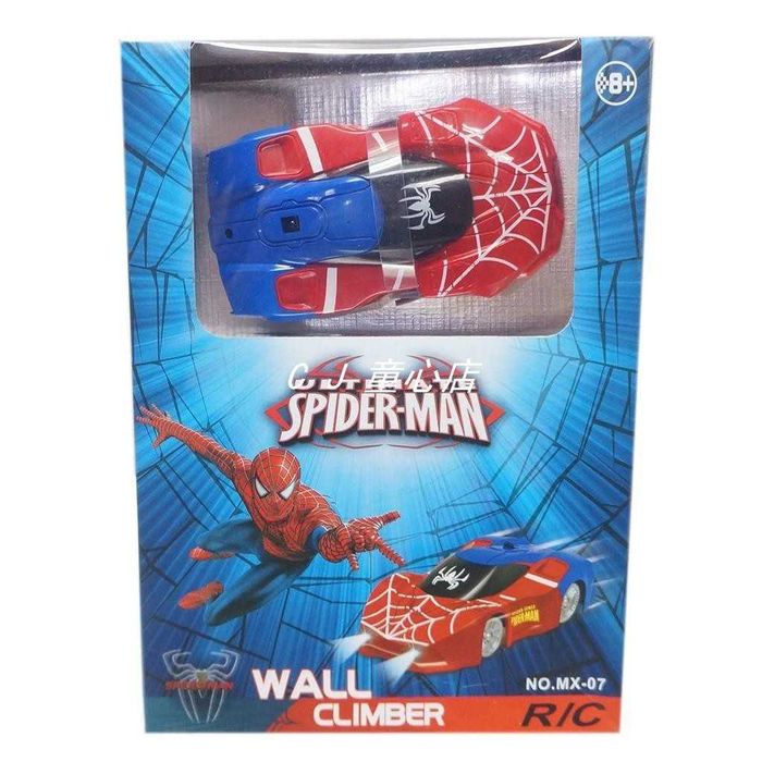 Кола на Спайдърмен движеща се по стени