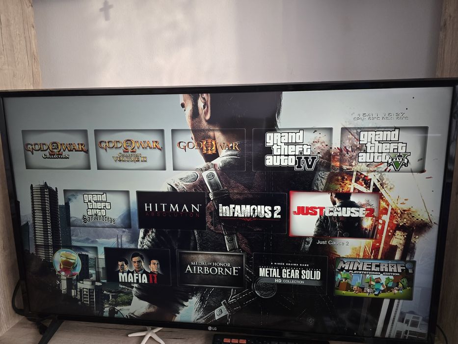 PS3 Slim White 500+320gb