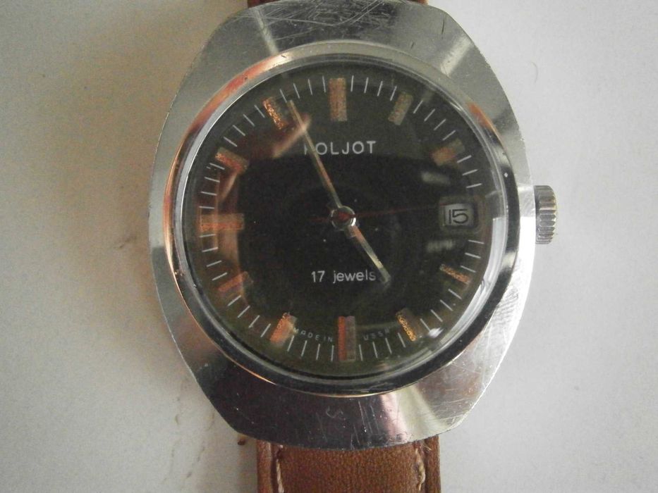 POLJOT, 17 jewels, cal. 2614.2H, 37,0 х 44mm, XL case, made in USSR