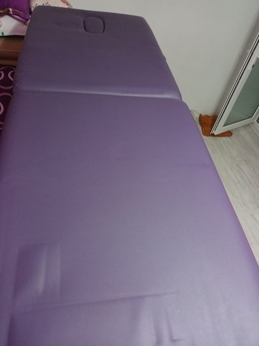 Masă de masaj pliabilă profesională cu accesorii