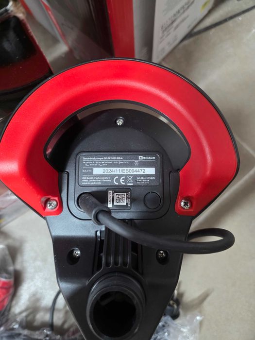 Einhell GE-PP 5555 RB-A - Pompa submersibila de drenaj, apa curata