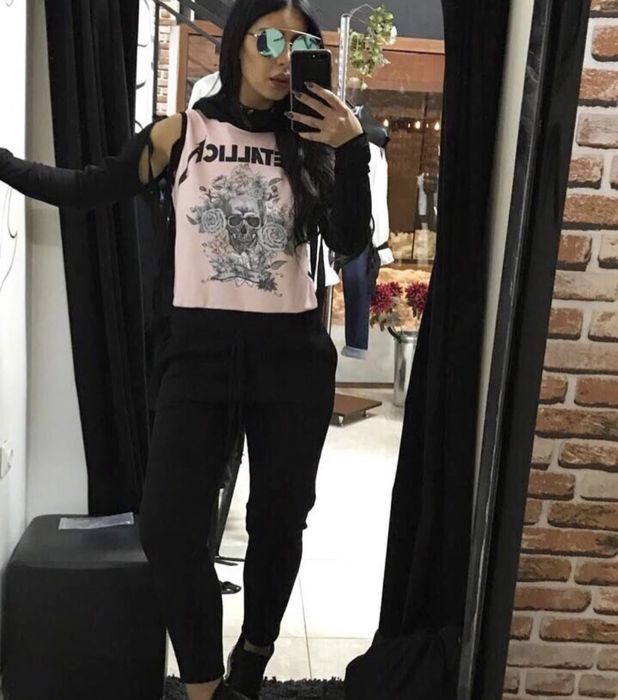 Nikole collection спортен ежедневен сет с апликация