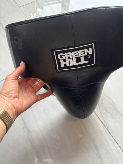 протектор за бокс от естествена кожа за слабиниGreen Hill