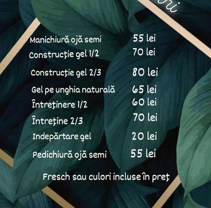 Manichiură , gel/ oja semi