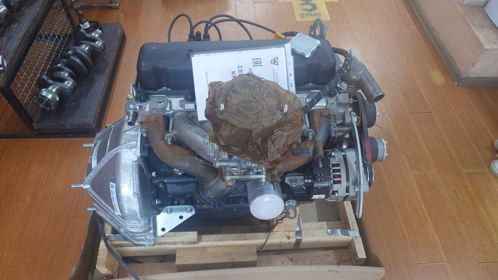 Двигатель на Газель сотка карбюратор