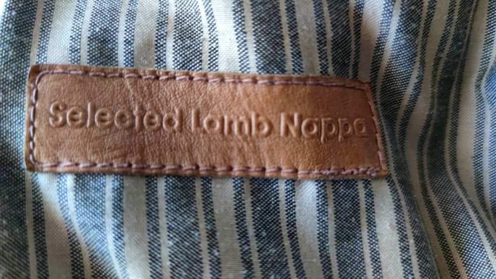 Марково мъжко яке от агнешка кожа Pierre Cardin