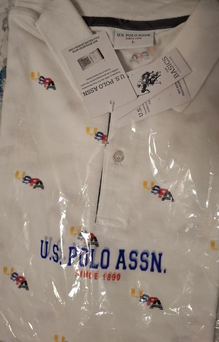 Чисто нова оригинална поло тениска U.S. Polo Assn.