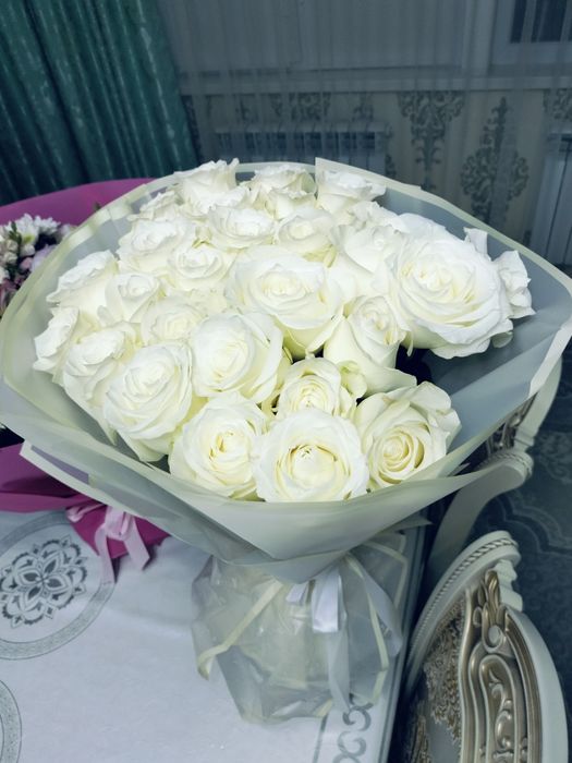 Цветы Гүлдер.Пионы розы.