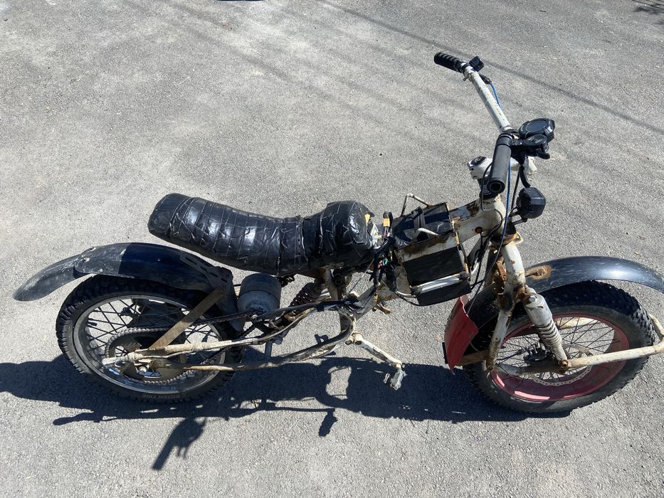 Электро байк 72в от Electrosculptor