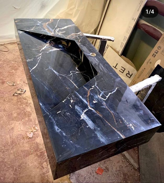 Раковина из керамогранита на заказ