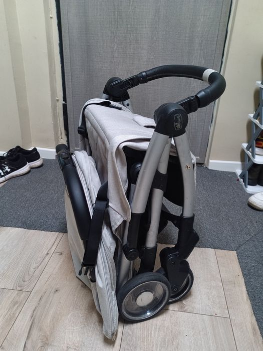 Carucior sport pentru bebelusi Chicco Goody Plus Grey Mist, 0 LUNI+