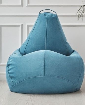 Кресло-мешок голубой
