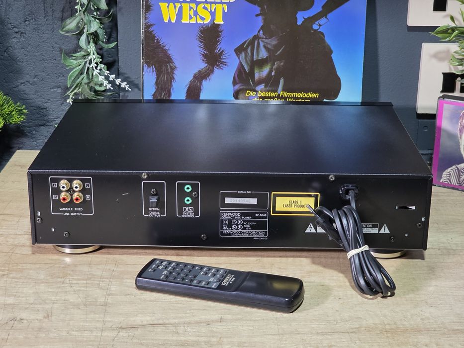 Cd player KENWOOD DP-5040, Telecomandă, made in Japan, hifi stereo