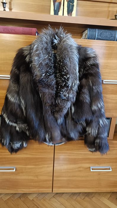 Haina blana vulpe siberiana calitate mare