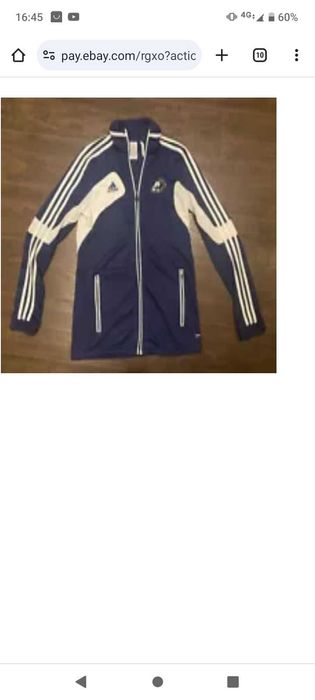 Оригинално горнище ADIDAS,с цип