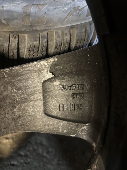Jante Skoda  R17 VW 5x112 octavia