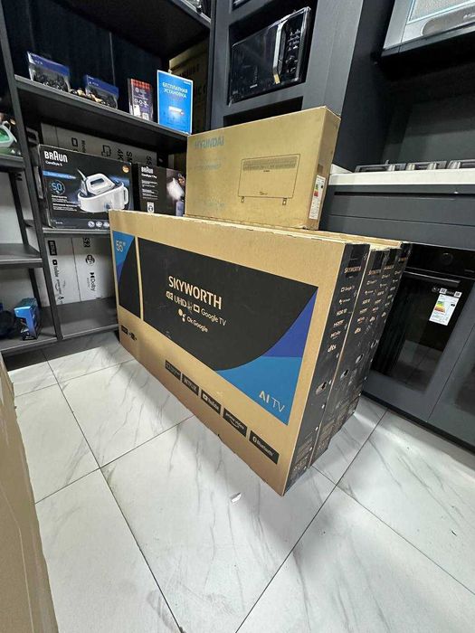 Телевизор Skyworth 55 4K UHD Smart TV БОНУС +ПРОШИВКА