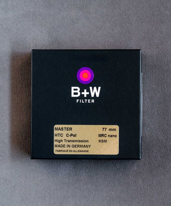 2 филтъра за камера - B+W CPL Kasemann XS-PRO филтри - 77мм и 67мм