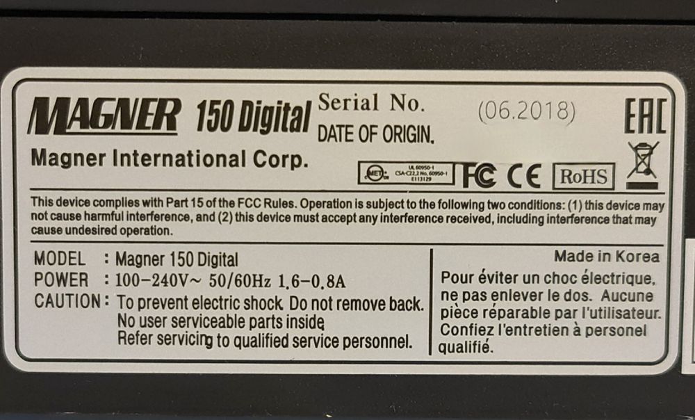 Продам б.у. счётчик банкнот Magner 150