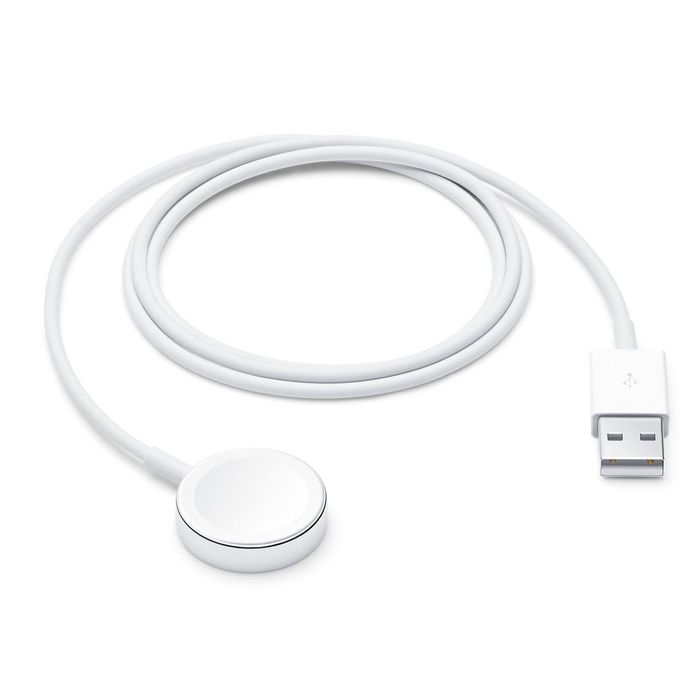 Магнитно зарядно за Apple Watch с USB-C (Fast Charge) и USB-A