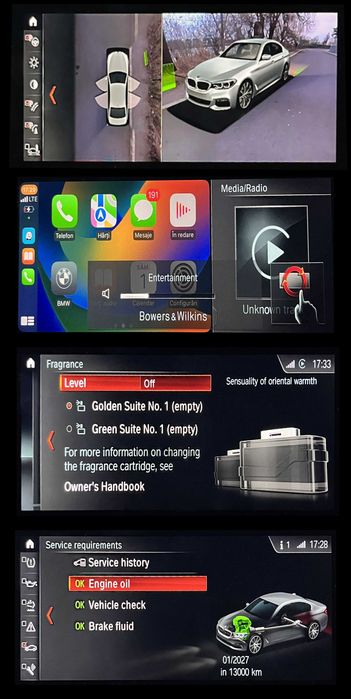 BMW G30 / 520d / Dotari de 7 / HeadUP / 360 / Gesturi / M pachet