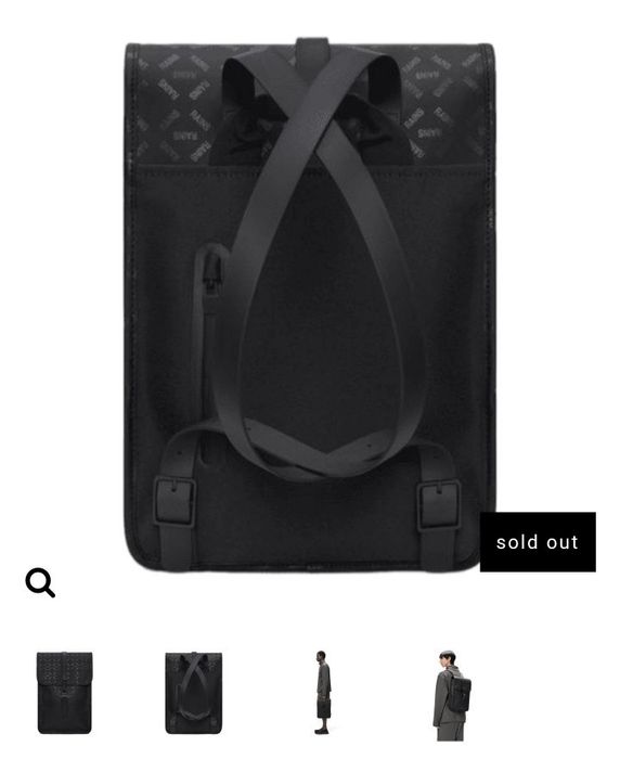 Страхотна раница RAINS нова