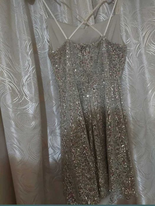 Rochie argintie evenimente  XS/S