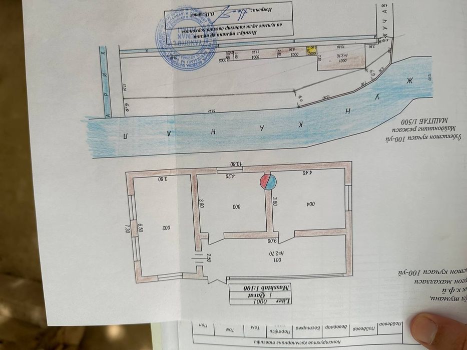 Дом на земле , участок