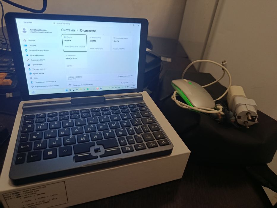 Ноутбук Chweida mini-laptop p8
