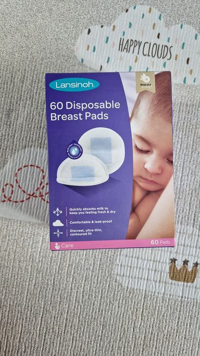 Силиконови предпазители + Подплънки за еднократна употреба - Lansinoh