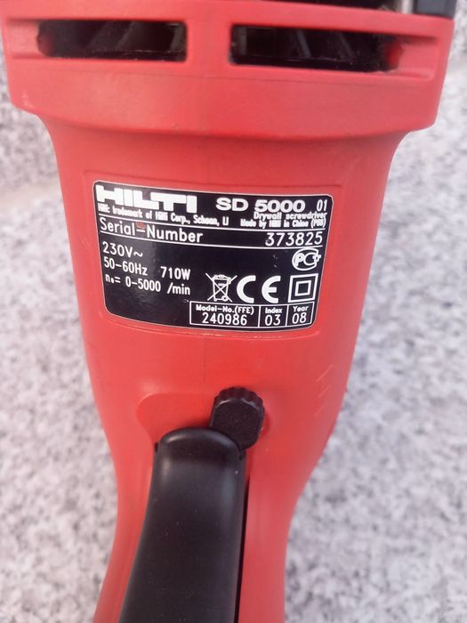 Hilti SD 5000 Винтоверт за гипсо картон