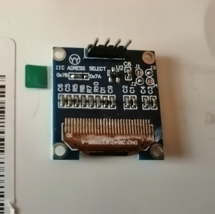 0,96-инчов I2C/IIC 4-пинов OLED дисплей моду GND VCC SCL SDA