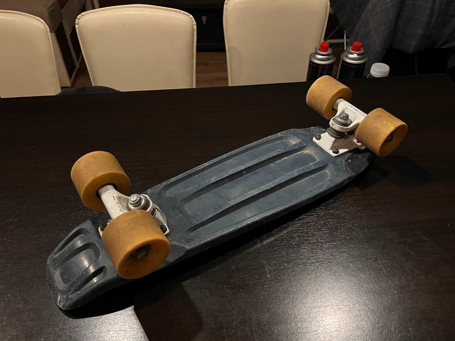 Skateboard Mini Cruiser Oxelo Yamba 100 Albastru