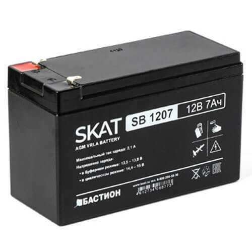 Аккумулятор SKAT SB 1207 (12v 7Ah)